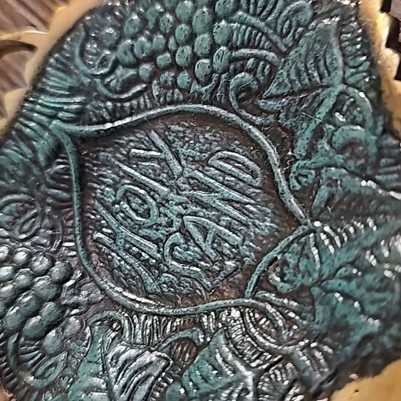 Vintage Brass Holy Land Ashtray Made in Israel - Picture 2 of 4